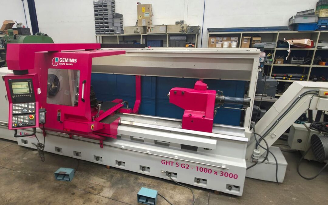 Torno cnc GEMINIS GHT5 G2 1000×3000