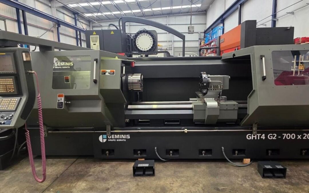 Torno cnc GEMINIS GHT 4 G2  700x 2000